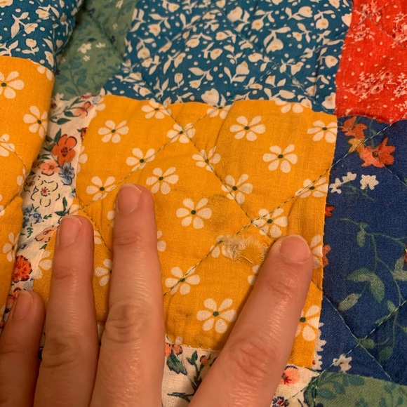 Pioneer woman Floral Patch Quilt Set Full/Queen - Picture 5 of 6